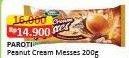 Promo Harga Paroti Cream Messes Peanut 200 gr - Alfamart