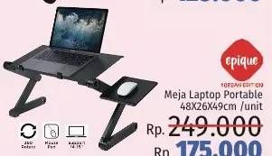 Promo Harga EPIQUE Meja Laptop Portable  - LotteMart