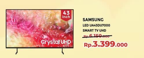 Promo Harga Samsung UA43DU7000KXXD  - Yogya