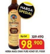 Promo Harga Madu Enak Pure Honey 910 gr - Superindo