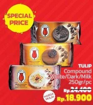 Promo Harga TULIP Coklat Compound 250 gr - LotteMart