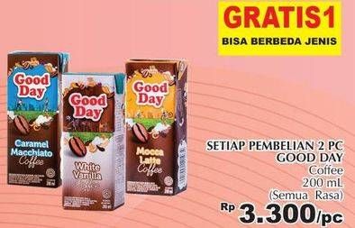 Promo Harga Good Day Coffee Drink All Variants 200 ml - Giant