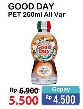 Promo Harga Good Day Coffee Drink All Variants 250 ml - Alfamart