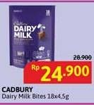 Promo Harga Cadbury Dairy Milk Share Bag 81 gr - Alfamidi