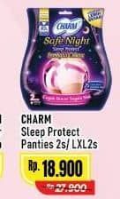 Promo Harga Charm Sleep Protect Plus Panties L-XL 2 pcs - Alfamart
