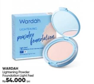 Promo Harga Wardah Lightening Powder Foundation  - Guardian