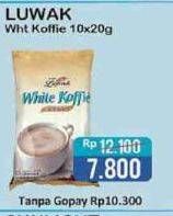 Promo Harga Luwak White Koffie 10 pcs - Alfamart