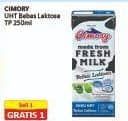 Promo Harga Cimory Susu UHT Bebas Laktosa 250 ml - Alfamart