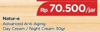 Promo Harga NATUR-E Advance Anti Aging Night Cream 30 gr - TIP TOP