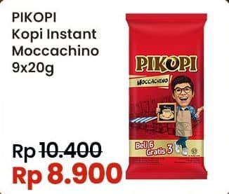 Promo Harga Pikopi Moccachino per 9 pcs 20 gr - Indomaret