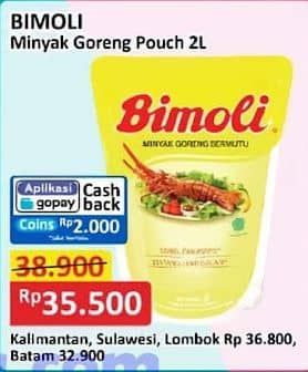 Promo Harga Bimoli Minyak Goreng 2000 ml - Alfamart