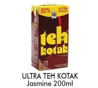 Promo Harga ULTRA Teh Kotak Jasmine 300 ml - Alfamart
