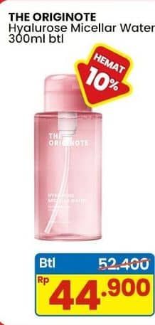 The Originote Hyalurose Micellar Water