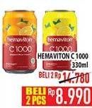 Promo Harga HEMAVITON C1000 330 ml - Hypermart