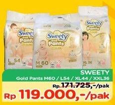 Promo Harga Sweety Gold Pants M60, L54, XL44, XXL36  - TIP TOP