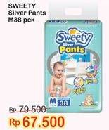 Promo Harga SWEETY Silver Pants M38  - Indomaret