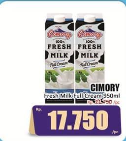 Promo Harga Cimory Fresh Milk Full Cream 950 ml - Hari Hari