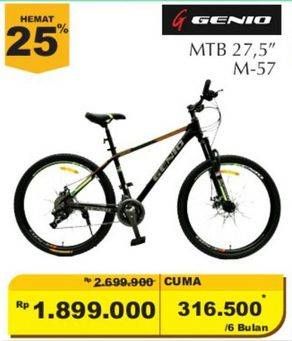 Promo Harga GENIO MTB 27,5" Tulsa  - Giant