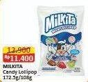 Promo Harga Milkita Assorted Lollipops Premium 172 gr - Alfamart
