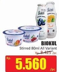 Promo Harga BIOKUL Set Yogurt All Variants 80 ml - Hari Hari