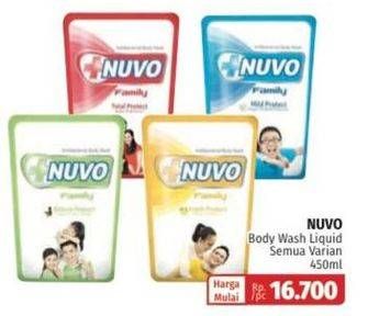 Promo Harga NUVO Body Wash All Variants 450 ml - Lotte Grosir