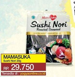 Promo Harga MAMASUKA Sushi Nori 20 gr - Yogya