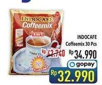 Promo Harga Indocafe Coffeemix per 30 sachet 20 gr - Hypermart