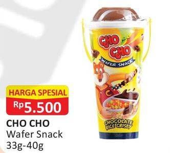 Promo Harga CHO CHO Wafer Snack 33 gr - Alfamart