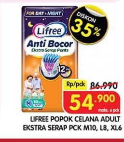 Lifree Popok Celana Ekstra Serap