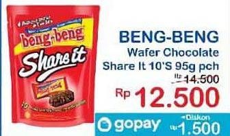 Promo Harga Beng-beng Share It per 10 pcs 9 gr - Indomaret