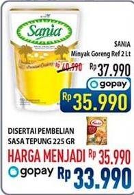 Promo Harga SANIA Minyak Goreng 2000 ml - Hypermart