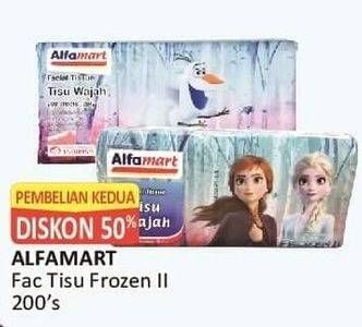 Promo Harga ALFAMART Facial Tissue Frozen 200 pcs - Alfamart