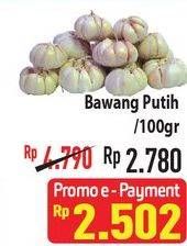 Promo Harga Bawang Putih per 100 gr - Hypermart