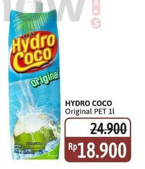 Promo Harga Hydro Coco Minuman Kelapa Original 1000 ml - Alfamidi