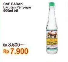 Promo Harga CAP BADAK Larutan Penyegar 500 ml - Indomaret