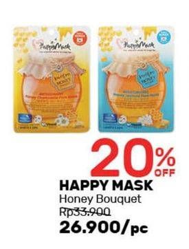 Promo Harga HAPPY MASK Honey Bouquet  - Guardian