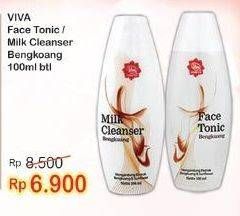 Promo Harga VIVA Milk Cleanser/Face Tonic  - Indomaret