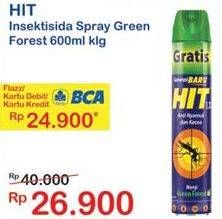 Promo Harga HIT Aerosol Green Forest 600 ml - Indomaret