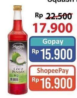 Promo Harga MARJAN Syrup Boudoin All Variants 460 ml - Alfamart