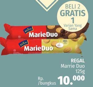 Promo Harga REGAL Marie Duo 125 gr - LotteMart
