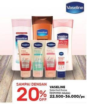 Promo Harga VASELINE Product Selected Items  - Guardian