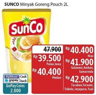 Promo Harga Sunco Minyak Goreng 2000 ml - Alfamidi