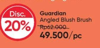 Promo Harga GUARDIAN Angled Blush Brush 1 pcs - Guardian
