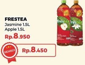Promo Harga Frestea Minuman Teh Jasmine, Apple, Original 1500 ml - Yogya