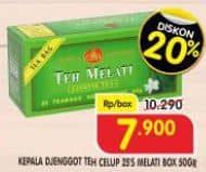 Promo Harga Kepala Djenggot Teh Celup per 25 pcs 2 gr - Superindo