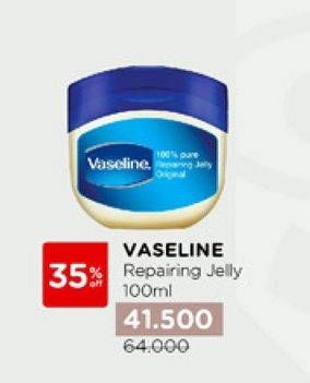 Promo Harga Vaseline Repairing Jelly Original 100 ml - Watsons