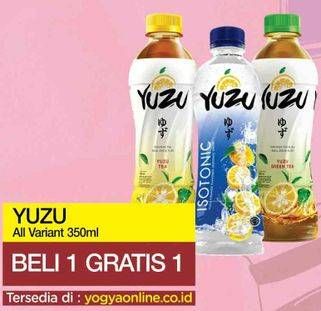 Promo Harga YUZU Minuman Teh All Variants 350 ml - Yogya