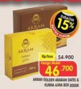 Promo Harga Akram Golden Arabian Dates/Akram Kurma Ajwa   - Superindo