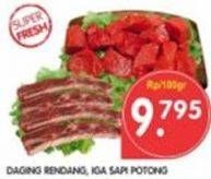 Promo Harga Daging Rendang / Iga Sapi Potong  - Superindo