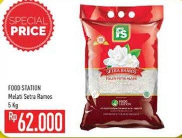 Promo Harga Food Station Melati Setra Ramos 5 kg - Hypermart